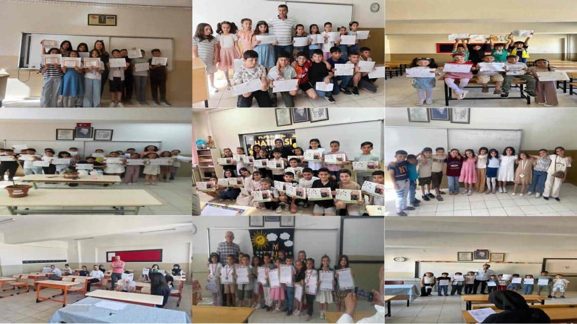 YENİ BİR KARNE SEVİNCİYLE EĞİTİM-ÖĞRETİM YILINI TAMAMLADIK
